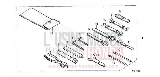 OUTILS VT600CK de 1989